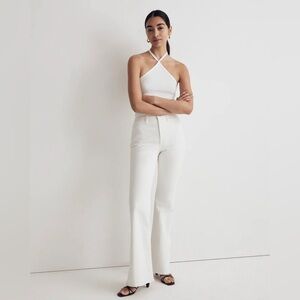 Madewell The Perfect Vintage Flare Jean in White Size 29
